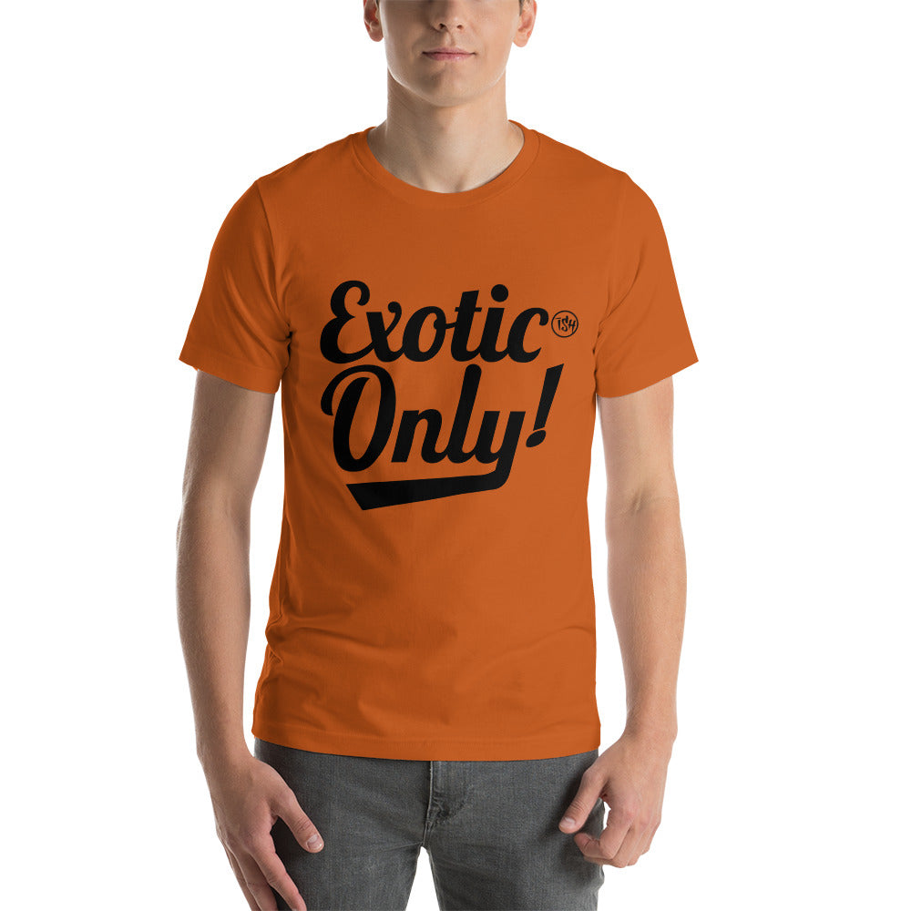 Exotic Only T-Shirt (Black Print)