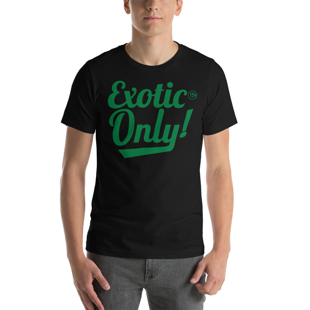 Exotic Only T-Shirt (Green Print)