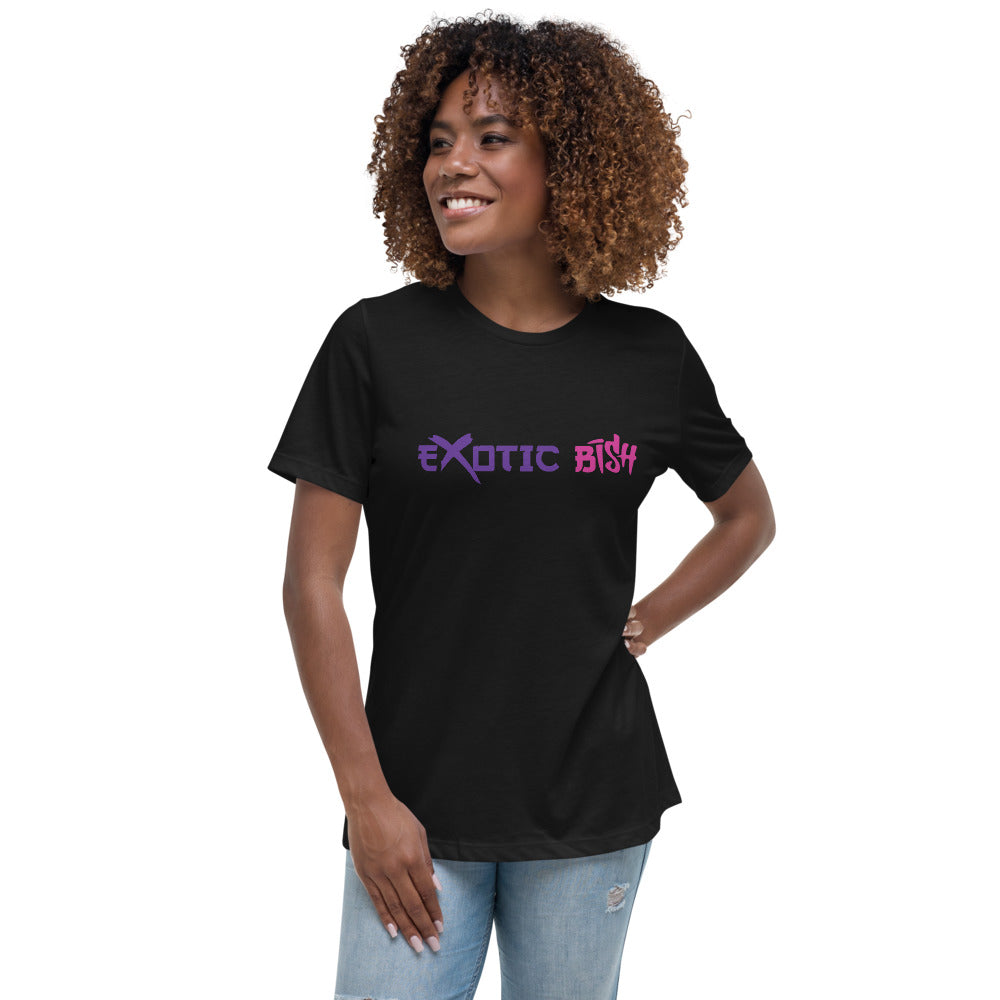 Exotic Bish T-Shirt (Purple & Pink)