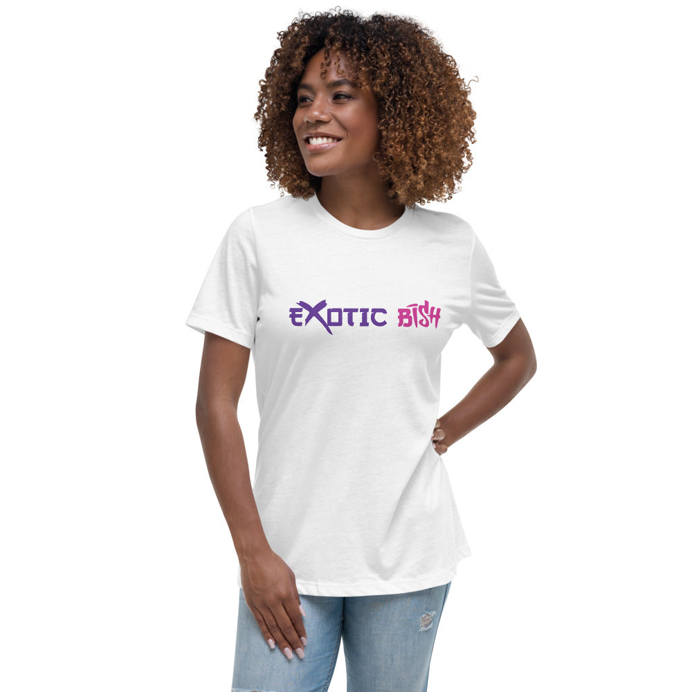 Exotic Bish T-Shirt (Purple & Pink)