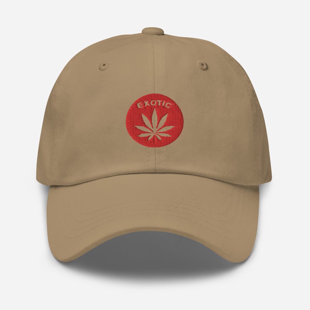 Exotic Leaf Dad hat