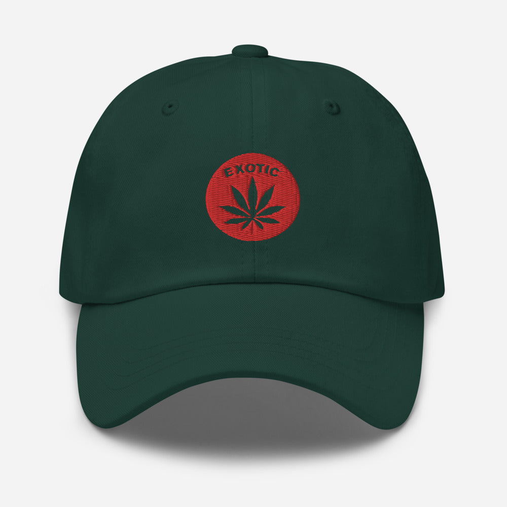 Exotic Leaf Dad hat